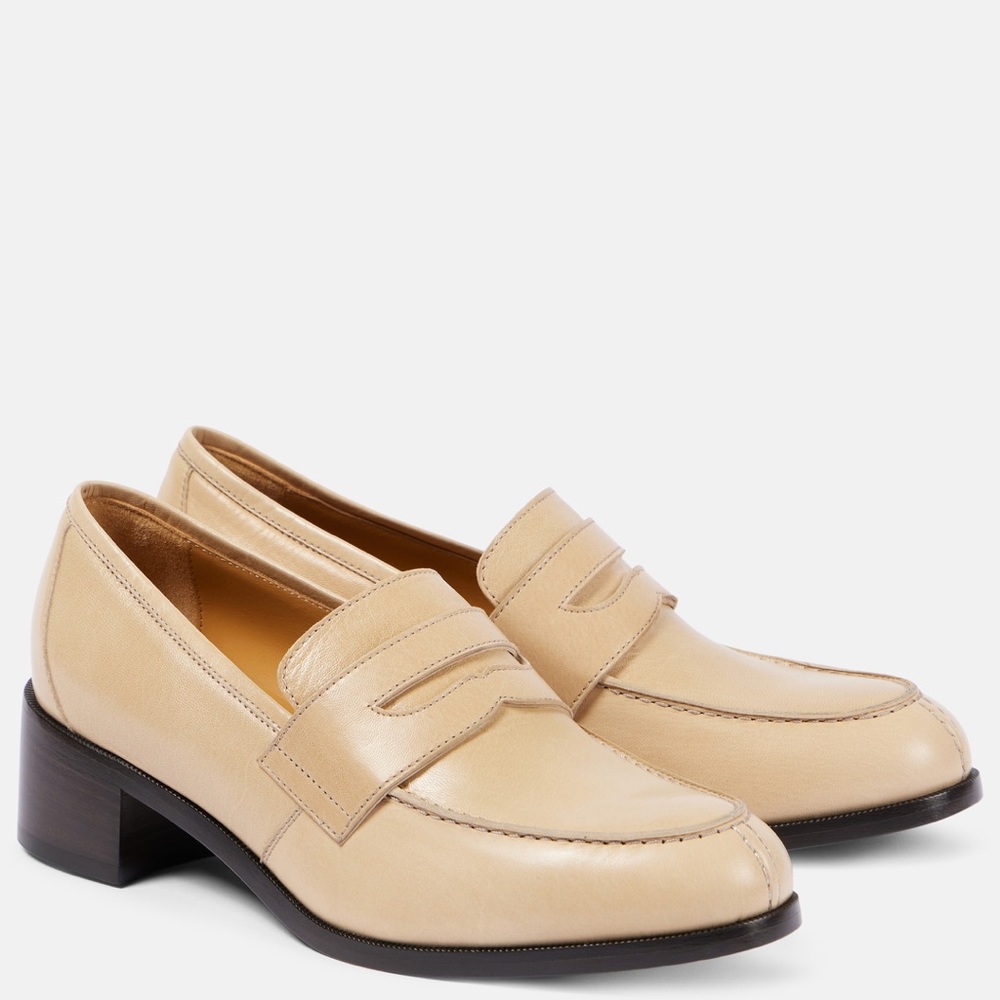 The row Bera leather loafer pumps (Brand New)